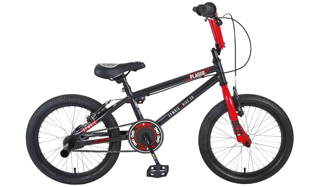 ZOMBIE - PLAGUE 18" BOYS BLACK/RED