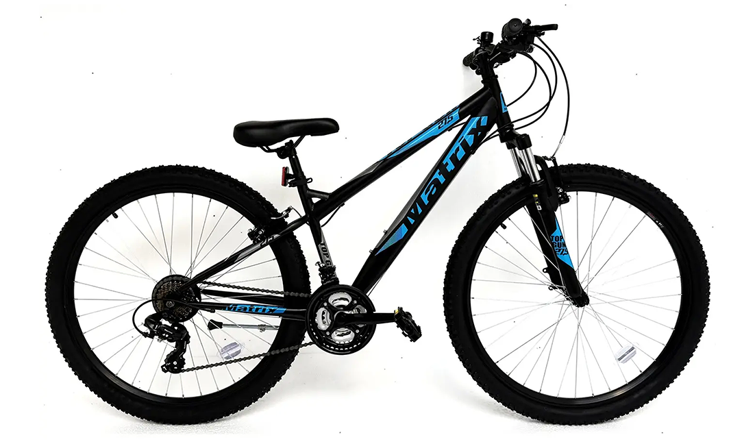 IGNITE - TOPGUN 27.5" GENTS BLACK/NEON BLUE
