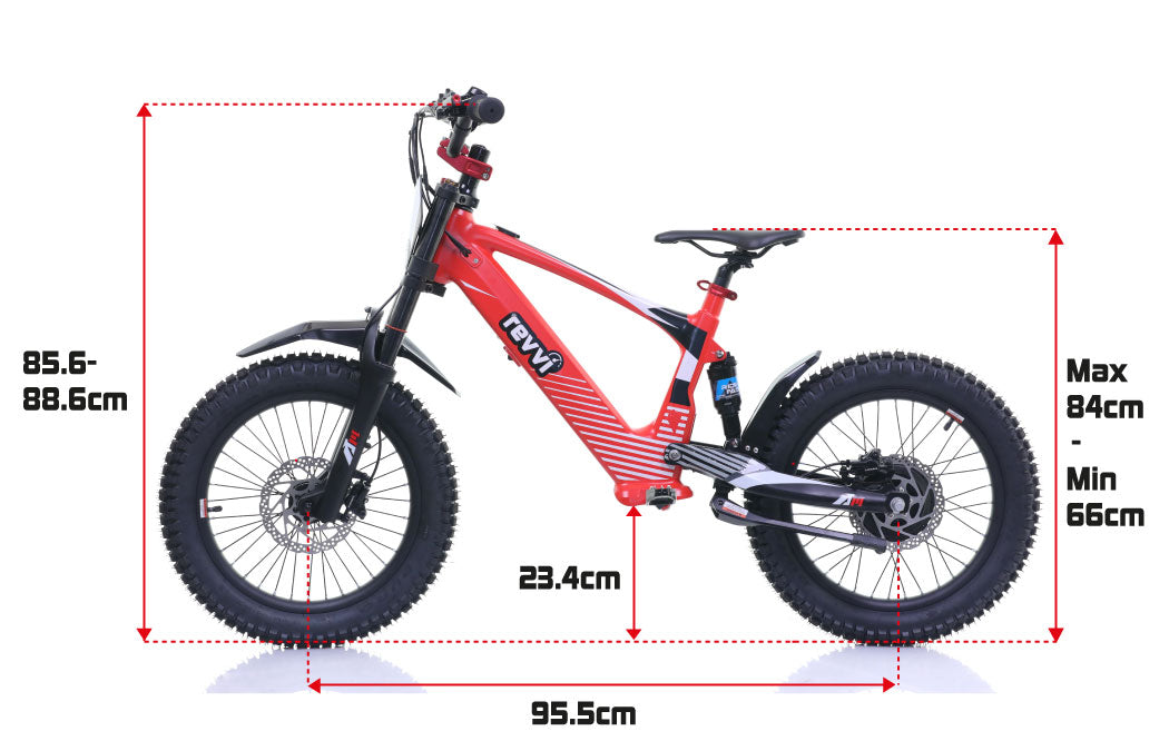 REVVI - ELECTRIC BIKE 18" PINK