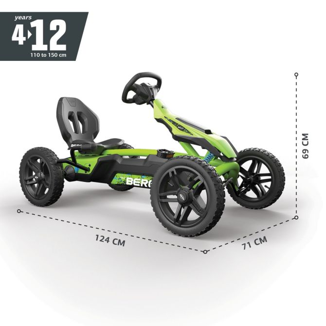 BERG - RALLY DRT GREEN (AGE 4-12)