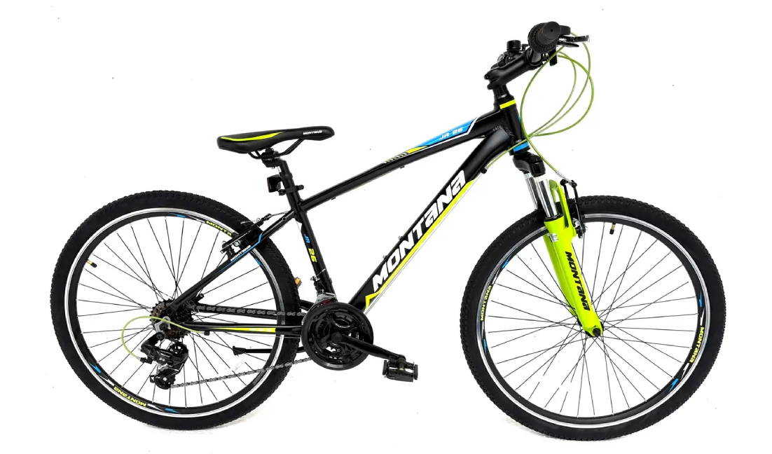 MONTANA - JUNIOR 26" BLACK/GREEN/BLUE