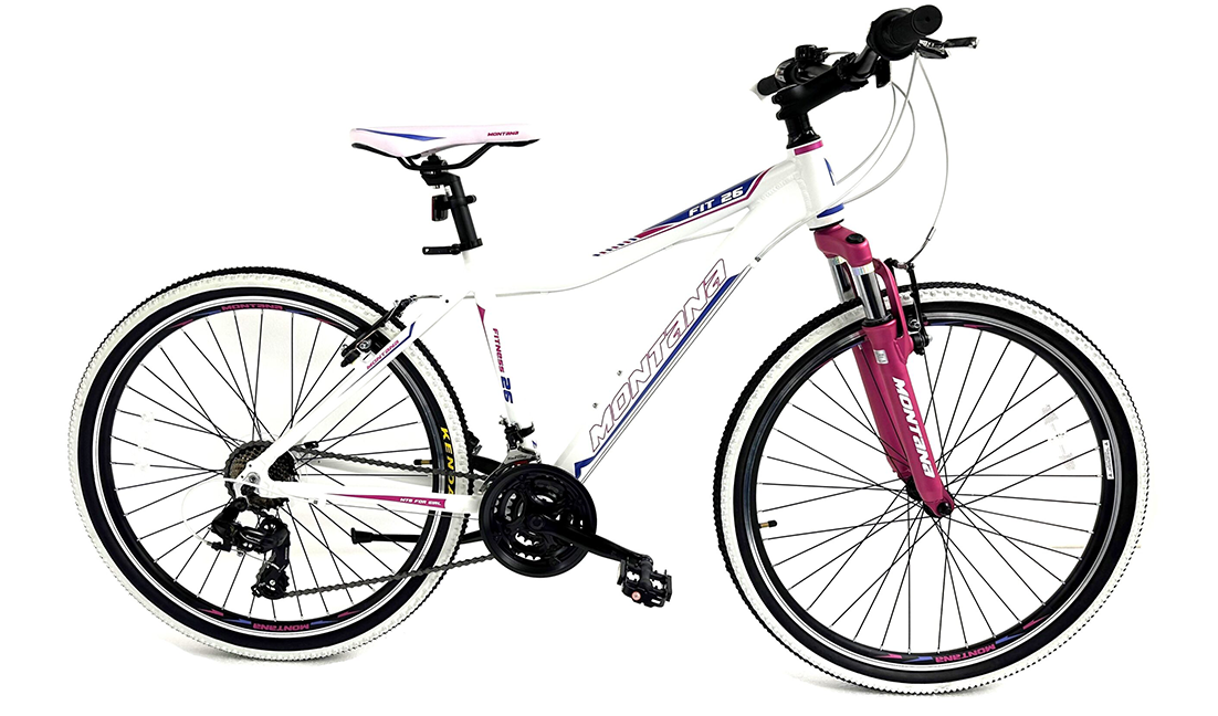 MONTANA - FITNESS 26" LADIES WHITE/PINK