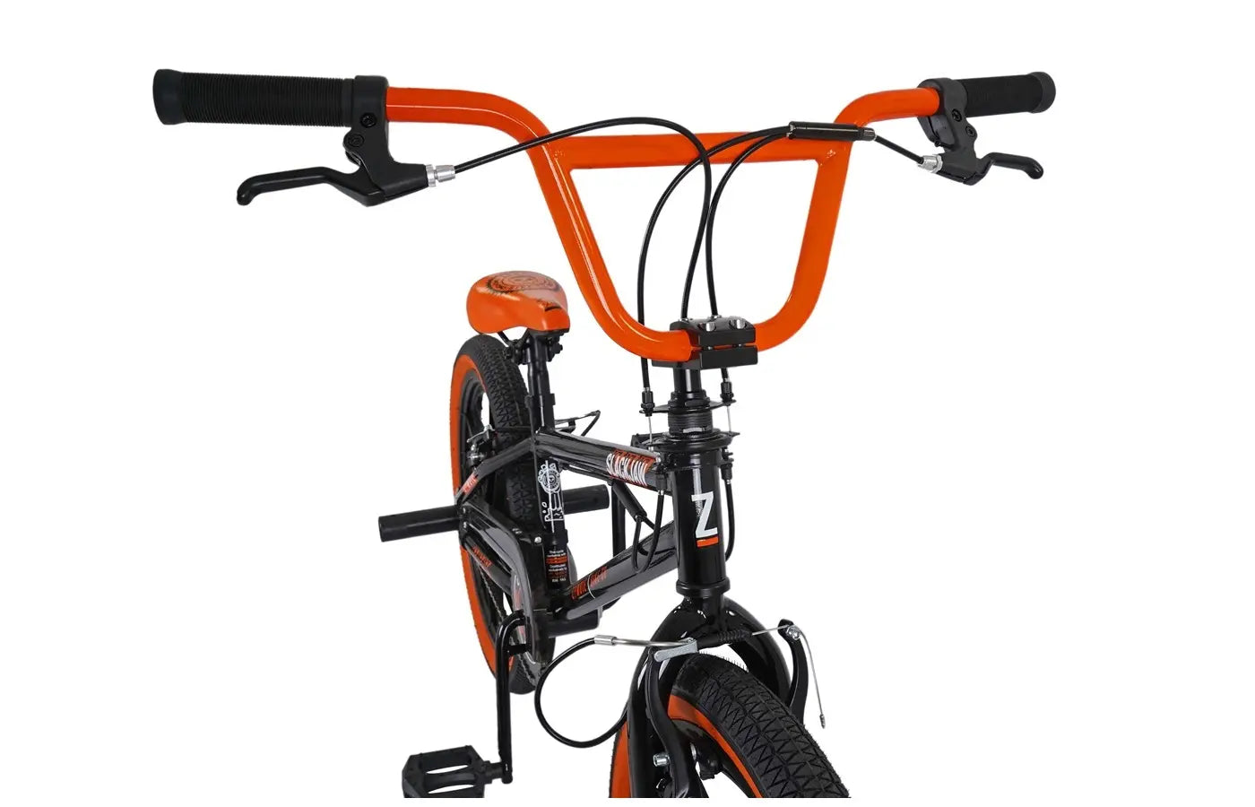 ZOMBIE - SLACKJAW BMX 20" BOYS BLACK/ORANGE