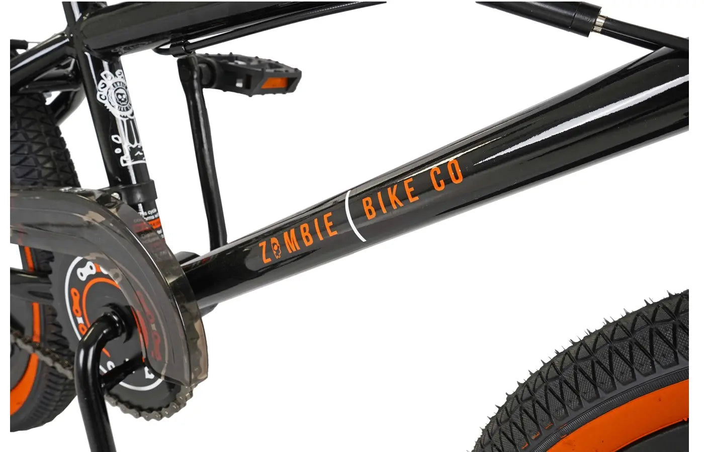 ZOMBIE - SLACKJAW BMX 20" BOYS BLACK/ORANGE