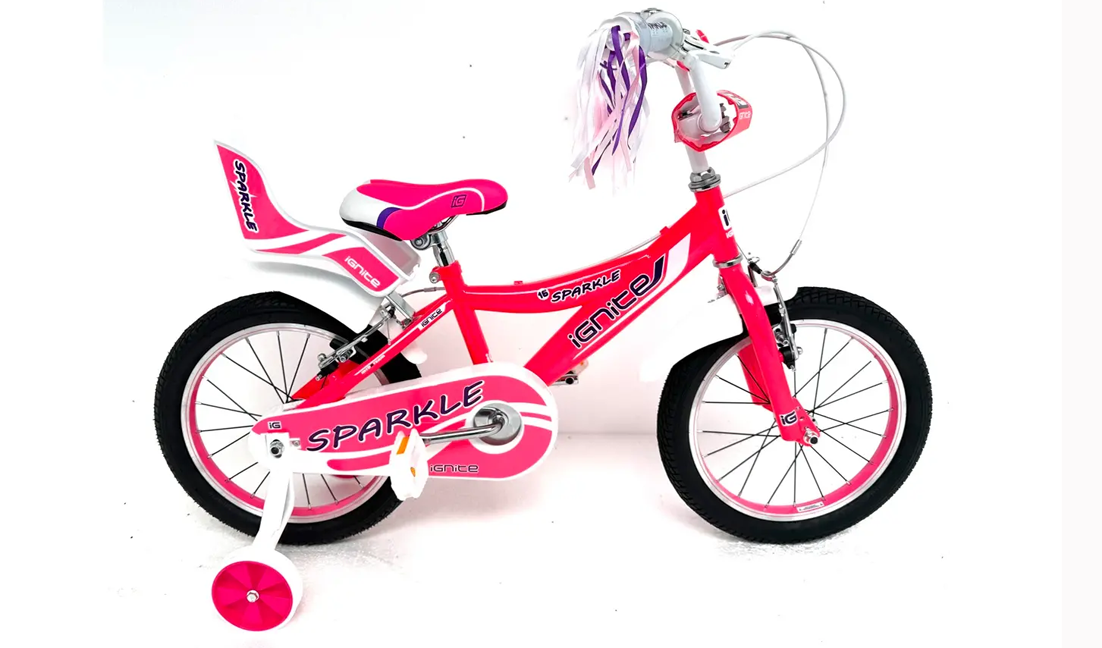 IGNITE - SPARKLE 16" GIRLS PINK