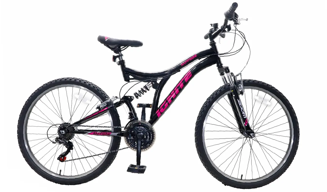 IGNITE - SAPPHIRE 26" LADIES BLACK/PINK