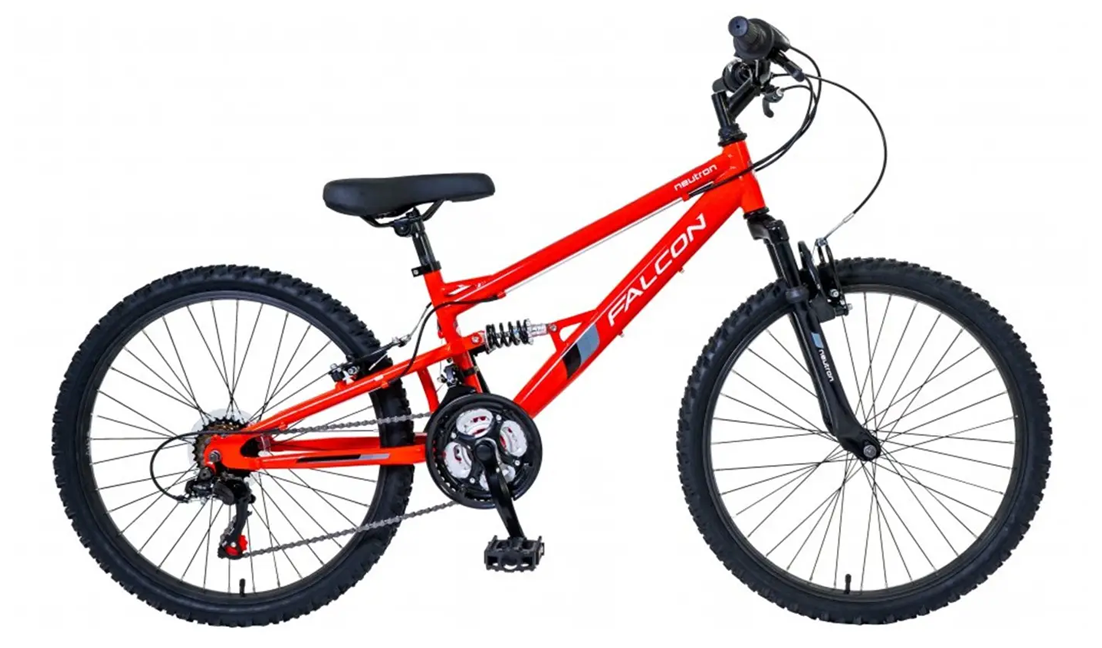 FALCON NEUTRON 24" FULL SUSPENSION JUNIOR MOUNTAIN BIKE