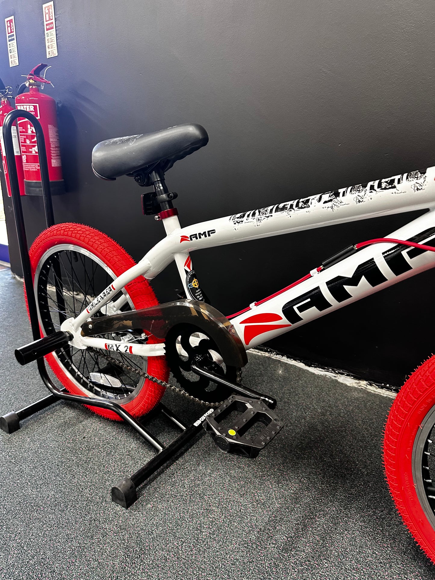 RAMP - BMX MX2 20" BOYS WHITE/RED