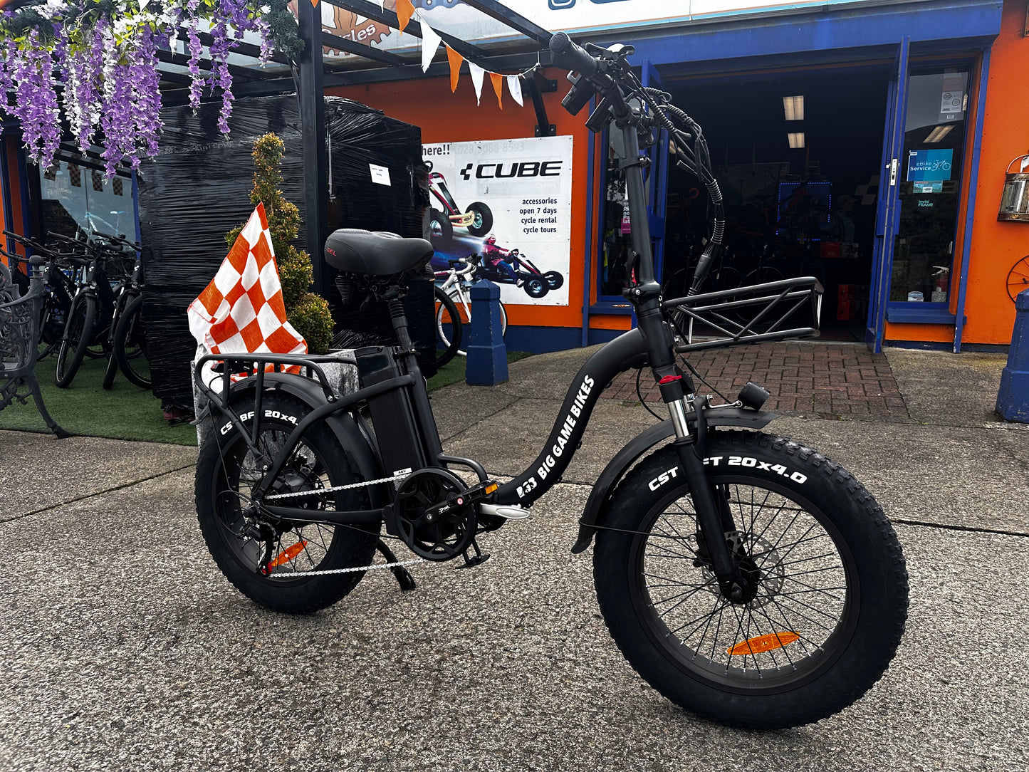 BGB - IMPALA 750W FOLDING EBIKE 20" BLACK