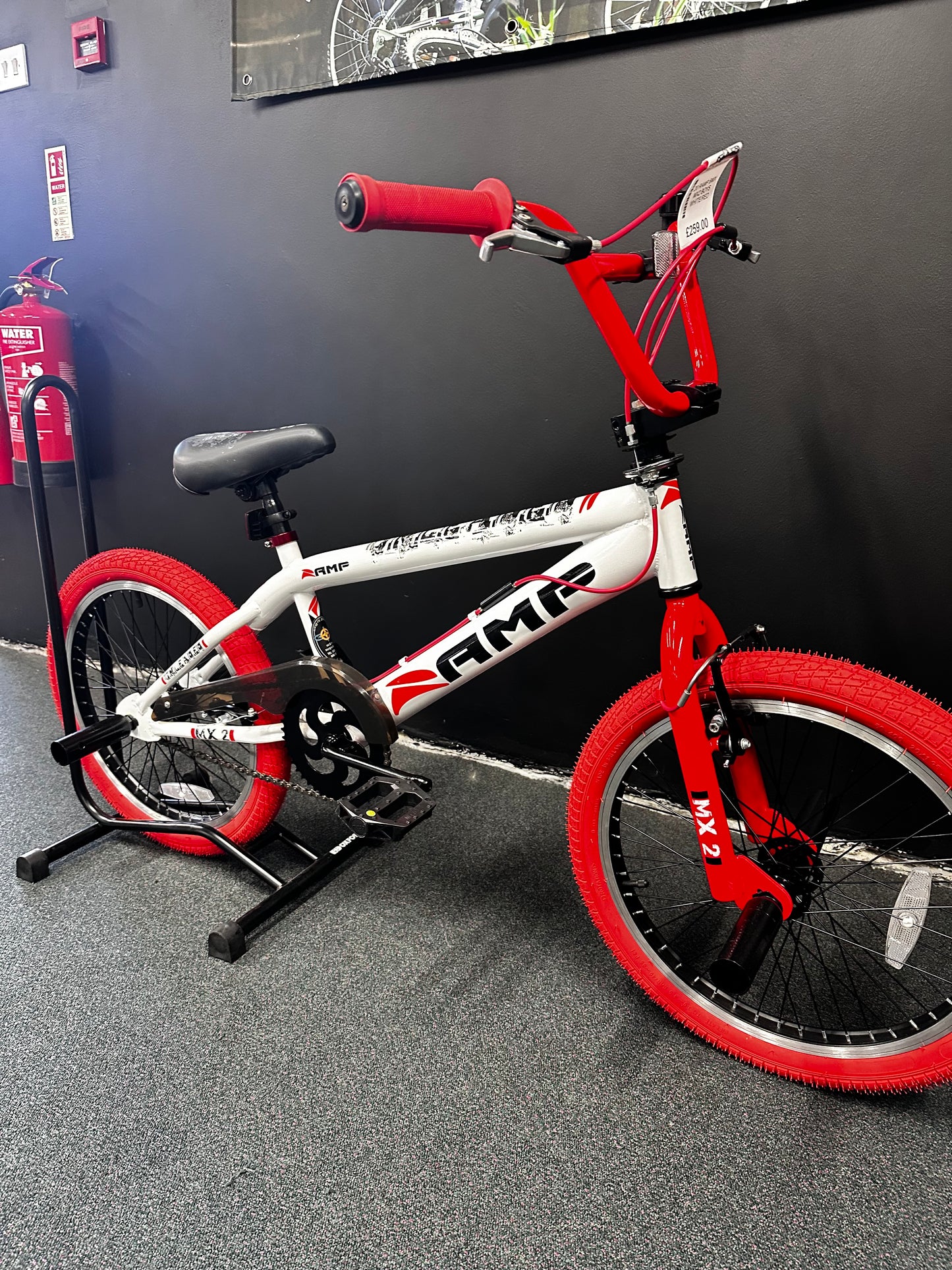 RAMP - BMX MX2 20" BOYS WHITE/RED
