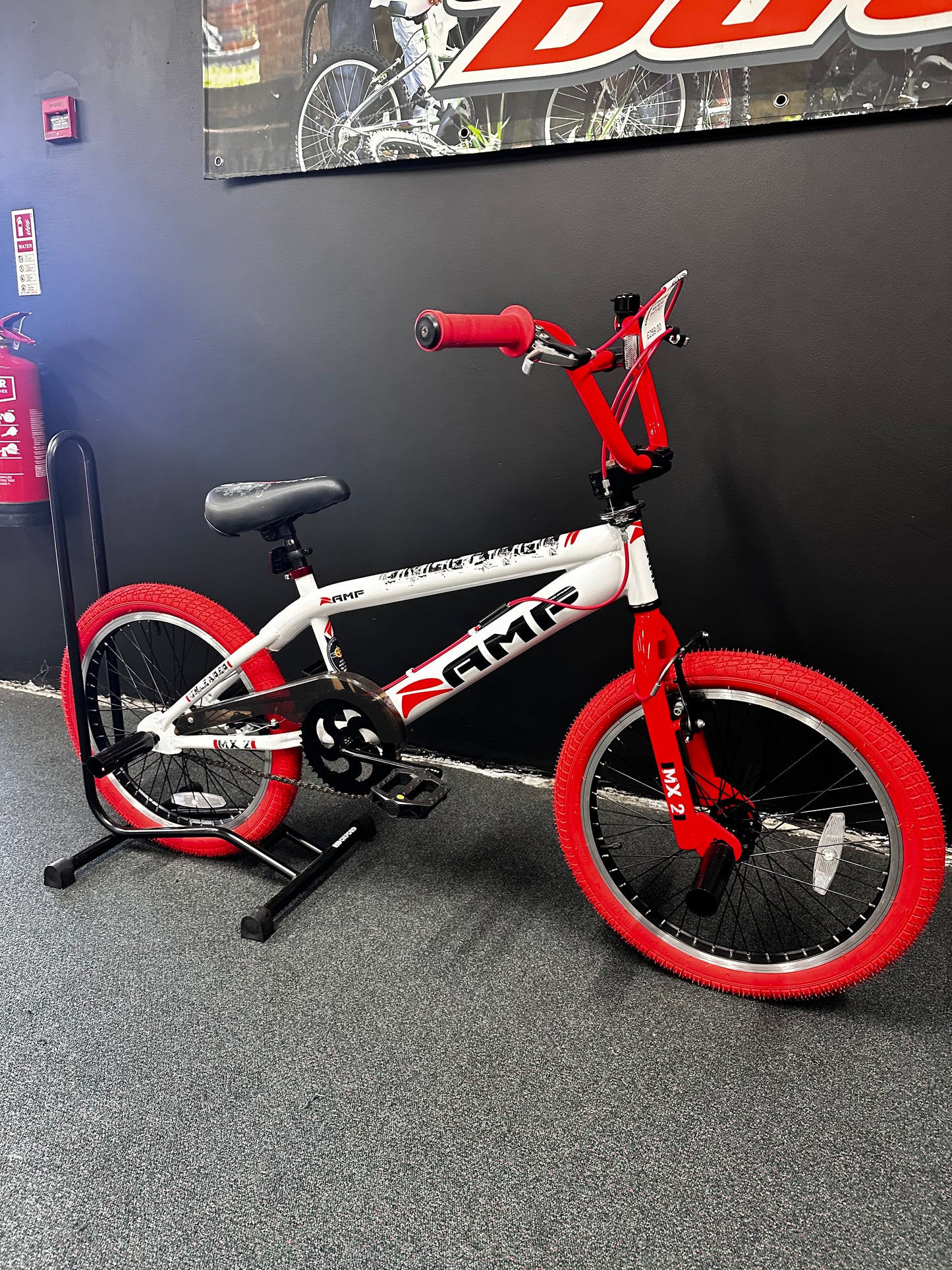RAMP - BMX MX2 20" BOYS WHITE/RED