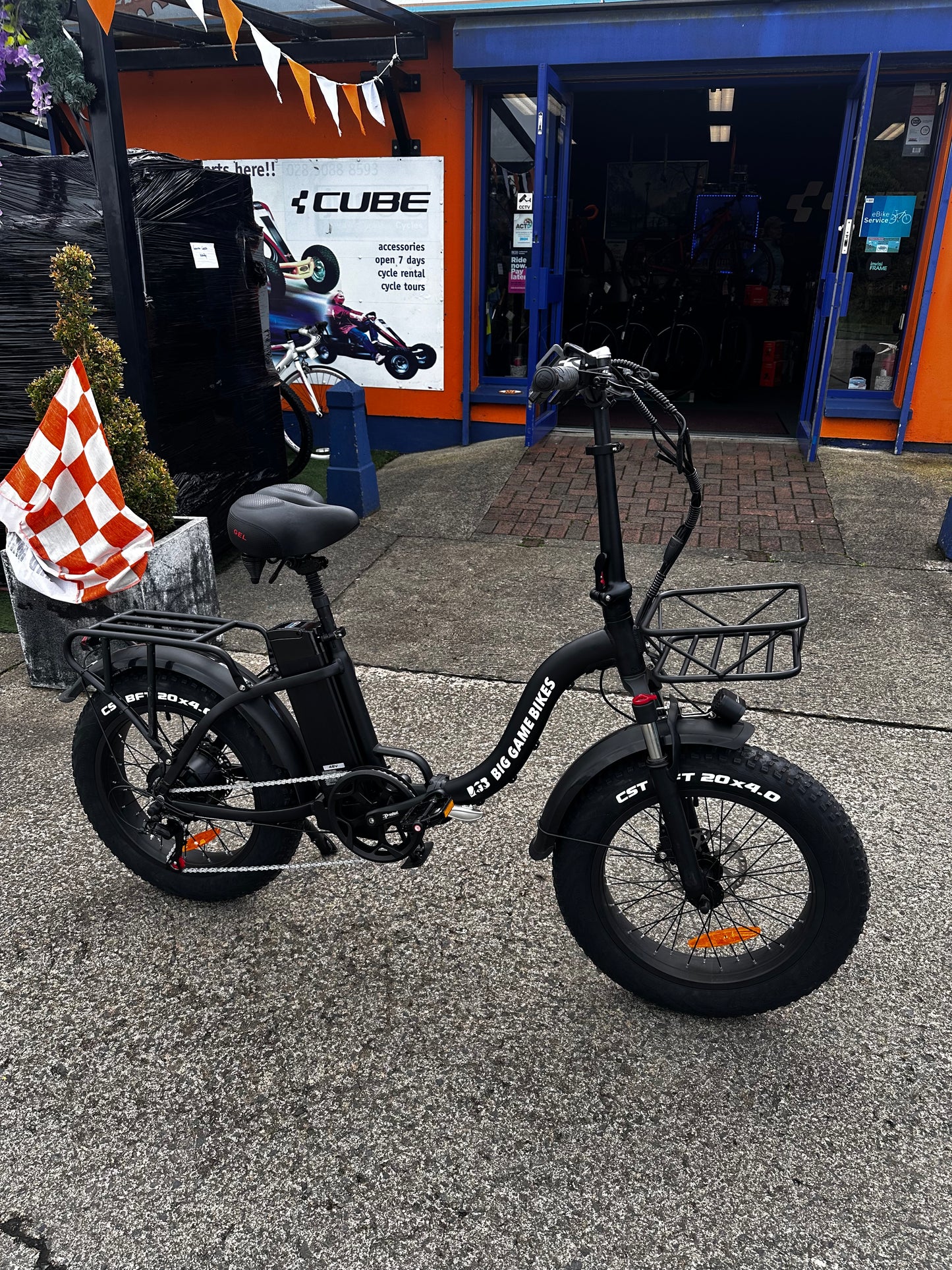 BGB - IMPALA 750W FOLDING EBIKE 20" BLACK