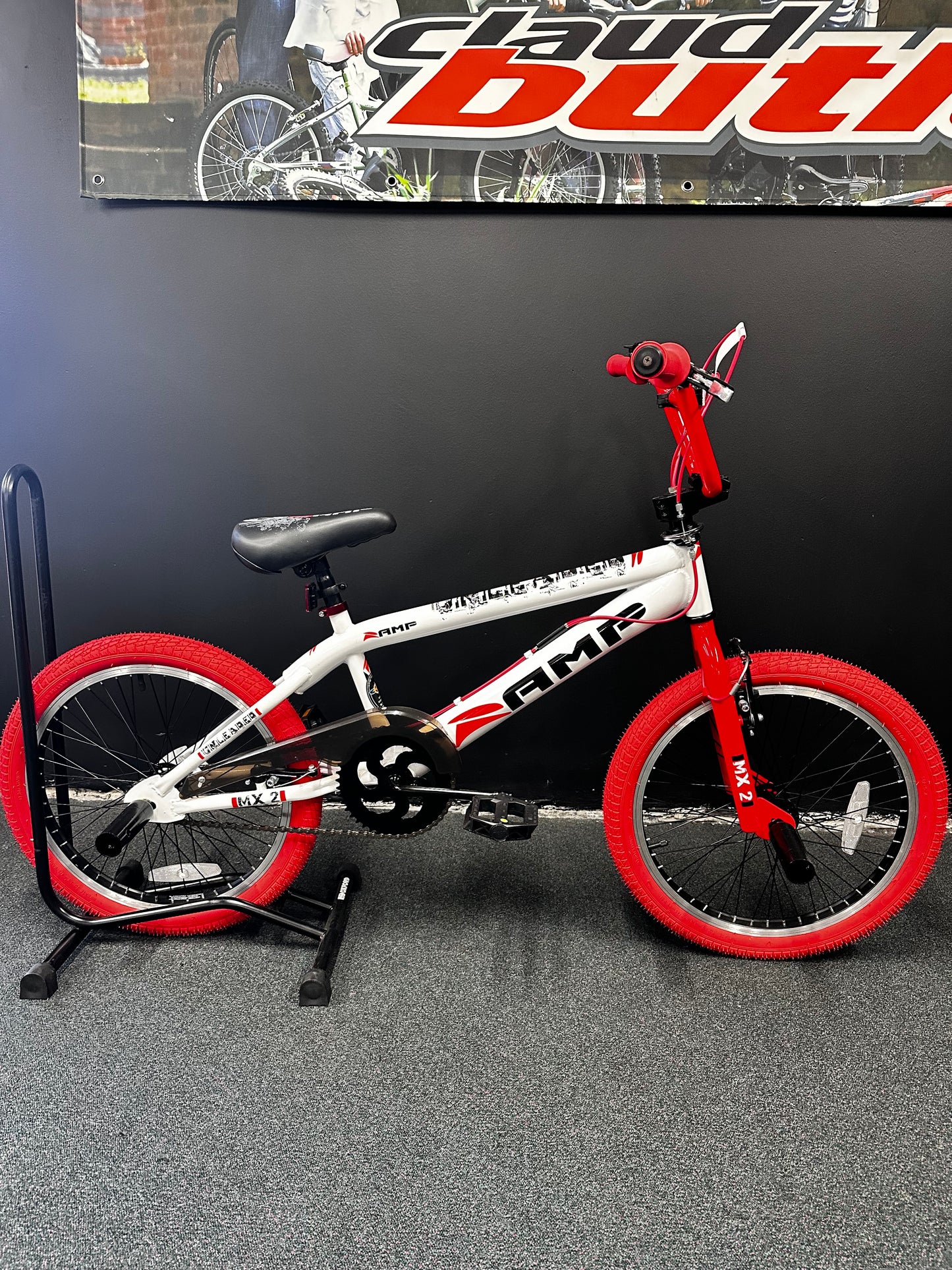 RAMP - BMX MX2 20" BOYS WHITE/RED