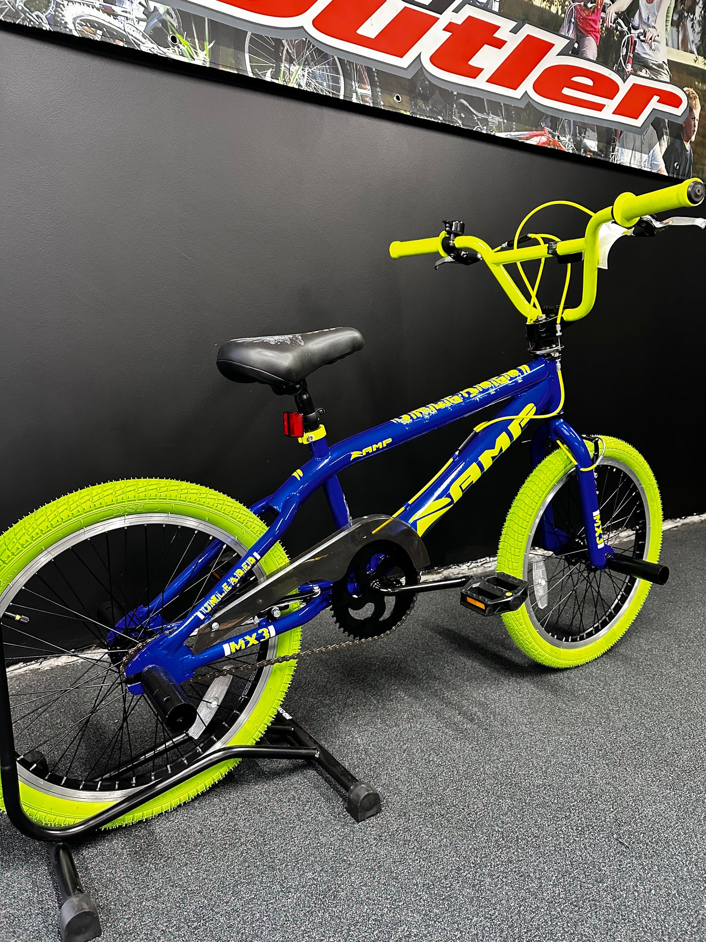 RAMP - BMX MX3 20" BOYS BLUE/YELLOW