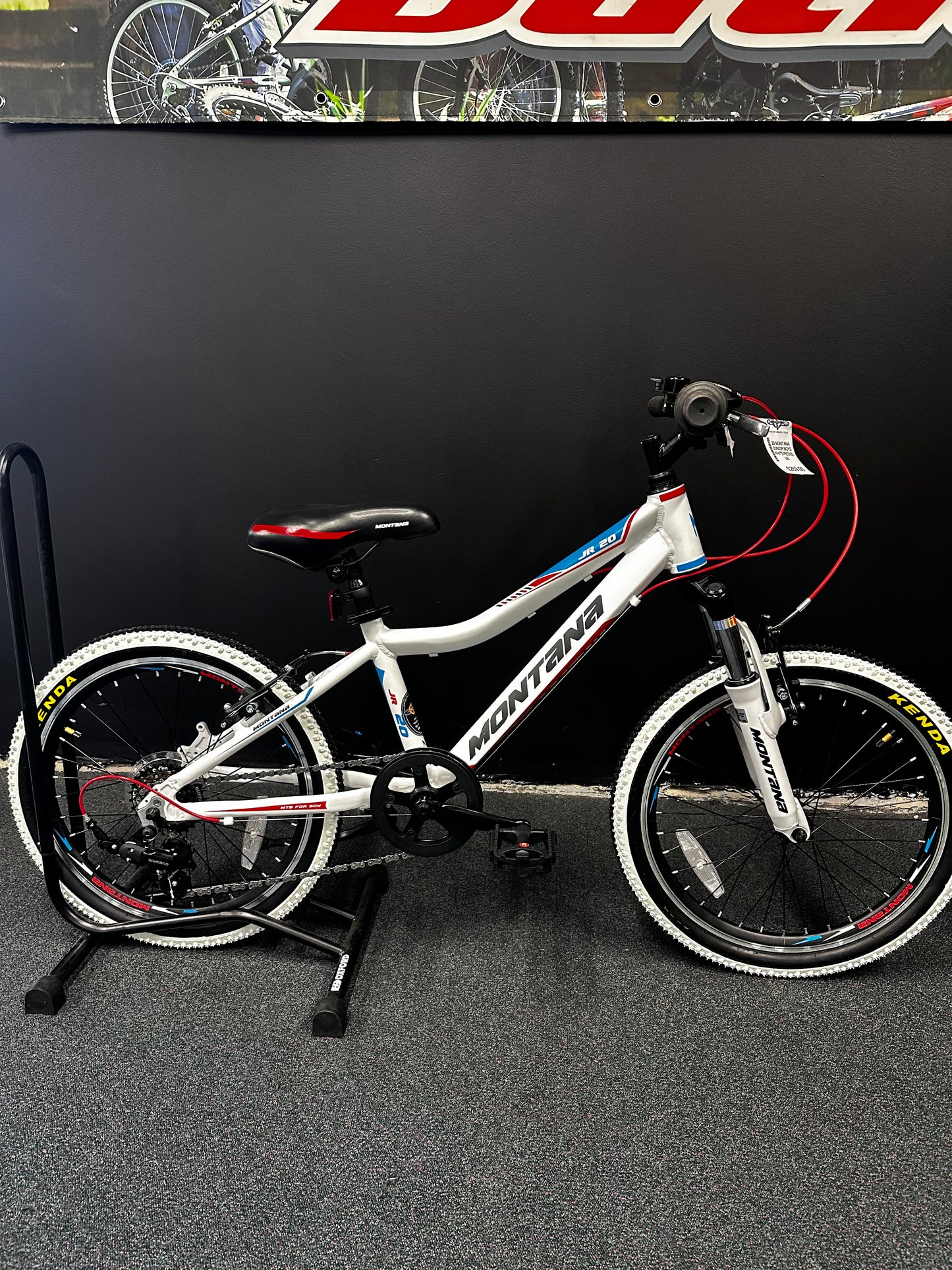 MONTANA - JUNIOR 20" BOYS WHITE/RED/BLUE
