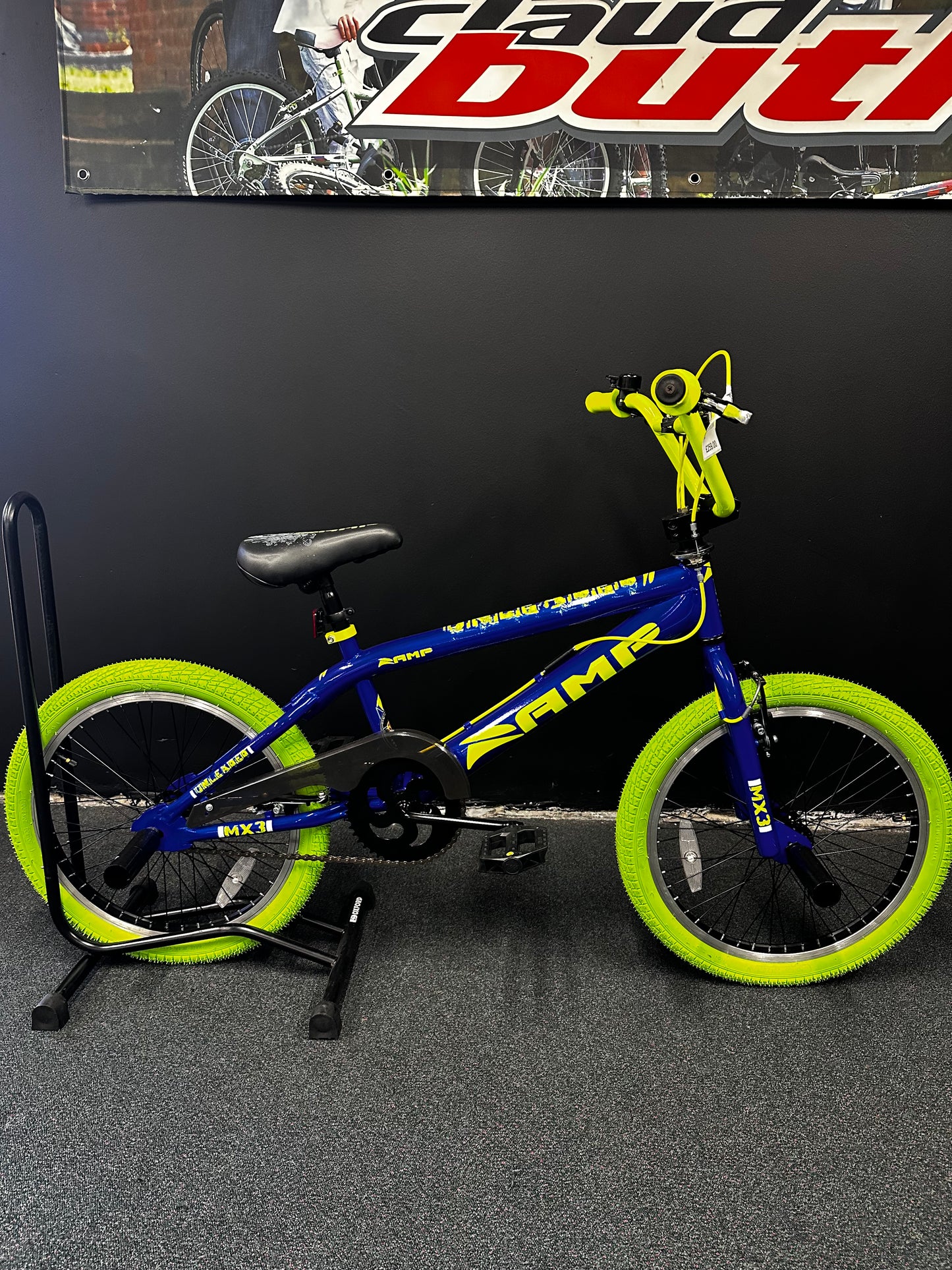 RAMP - BMX MX3 20" BOYS BLUE/YELLOW