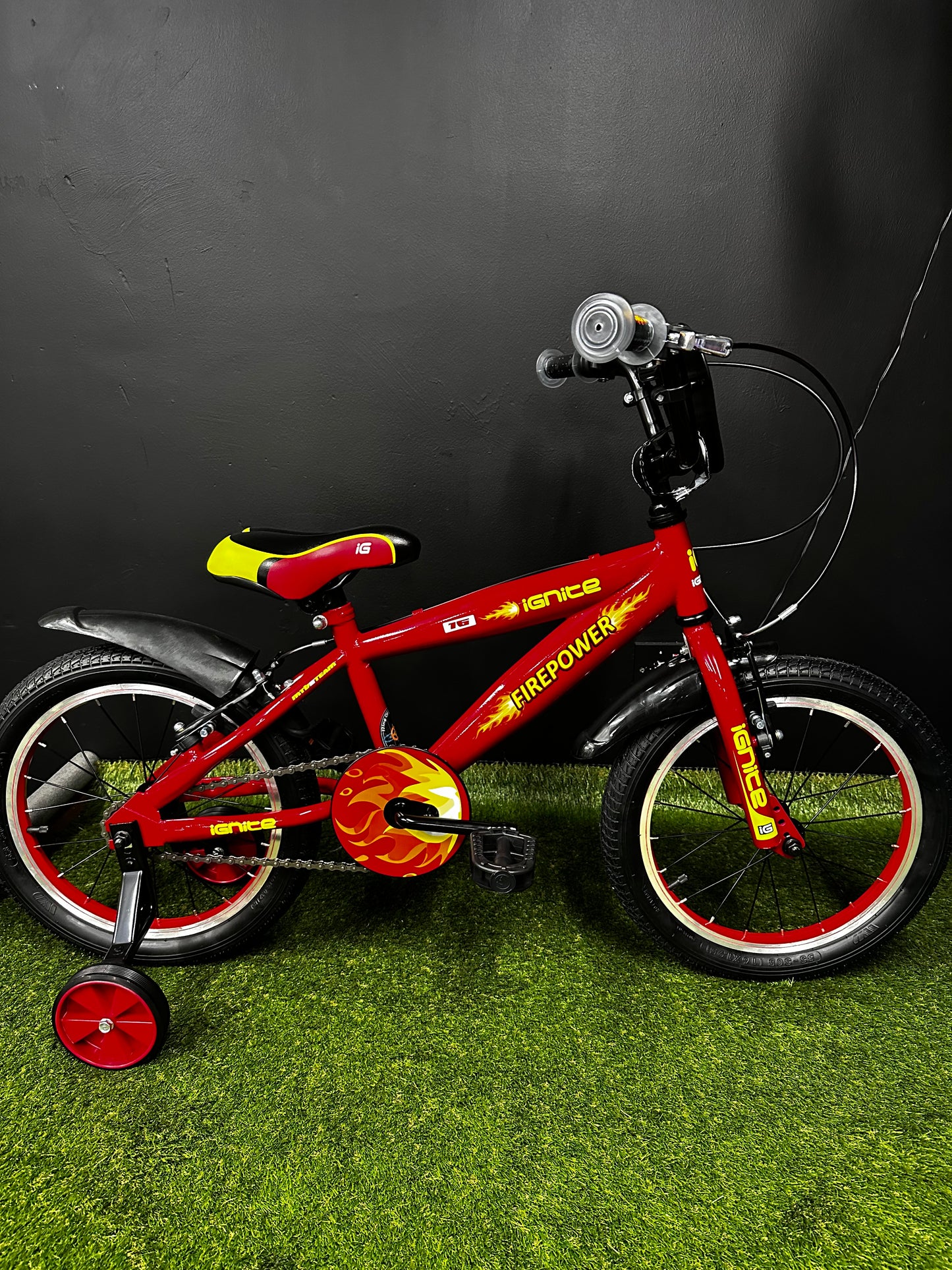 IGNITE - FIREPOWER 16" BOYS RED