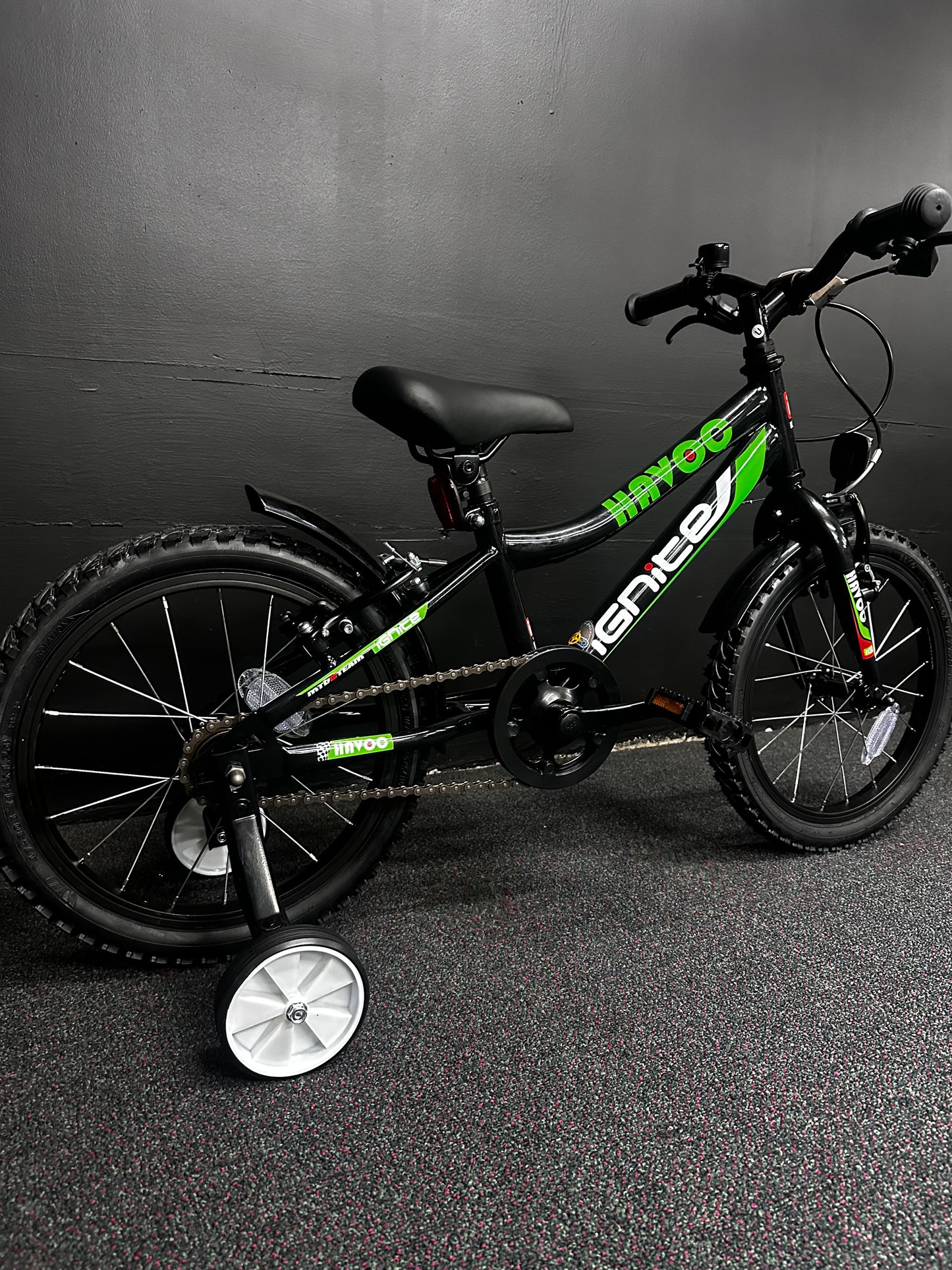 IGNITE - HAVOC 16" BOYS BLACK/GREEN
