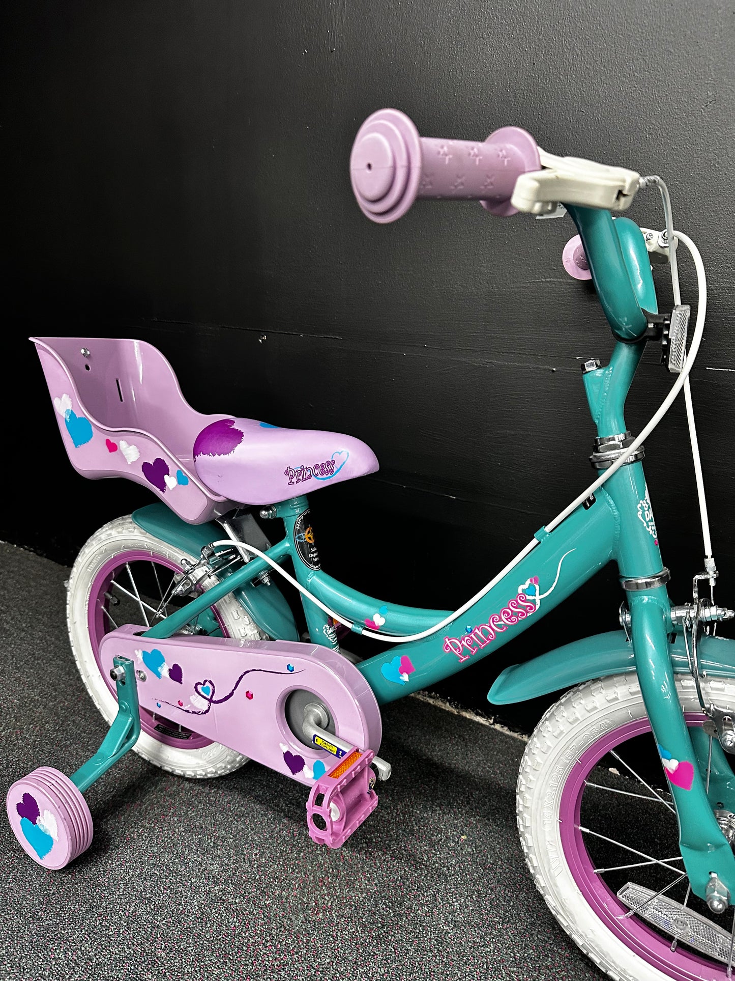 DAWES - PRINCESS 14" GIRLS GREEN/PINK