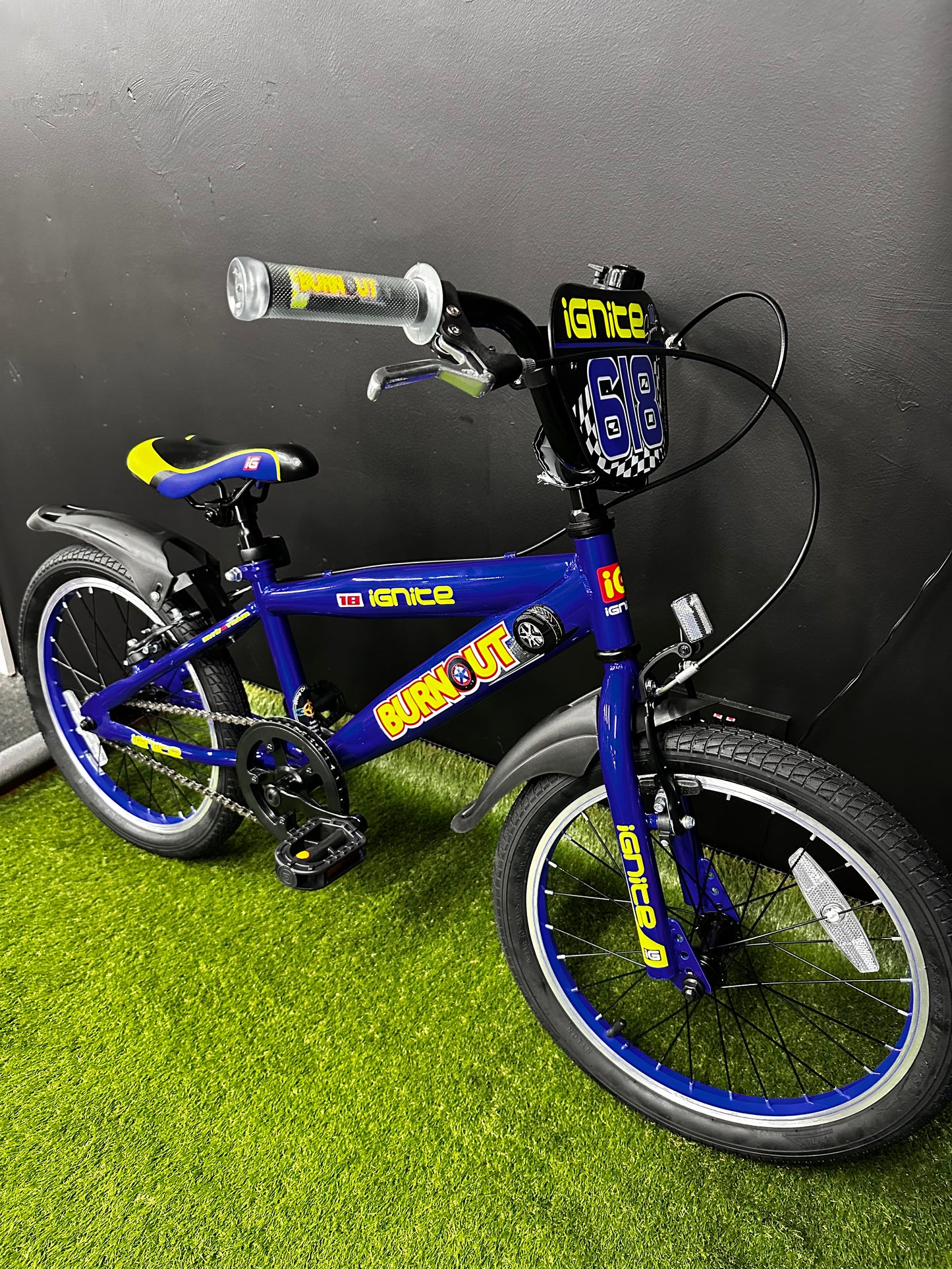 IGNIOTE - BURNOUT 18" BOYS BLUE