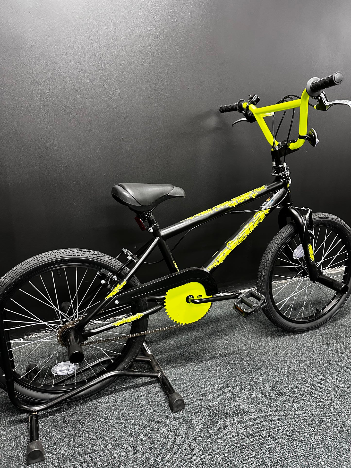 ATALA - CRIME 20" BOYS BLACK/YELLOW
