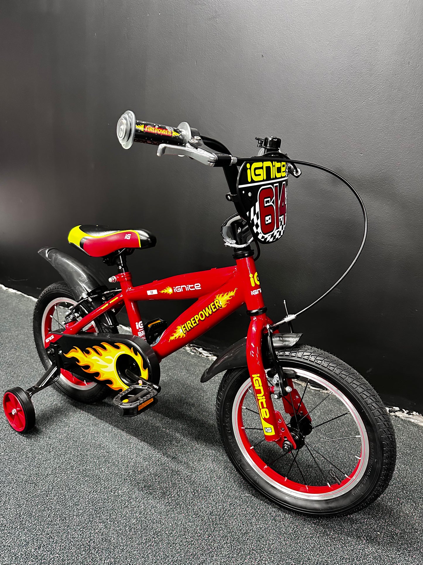 IGNITE - FIREPOWER 14" BOYS RED
