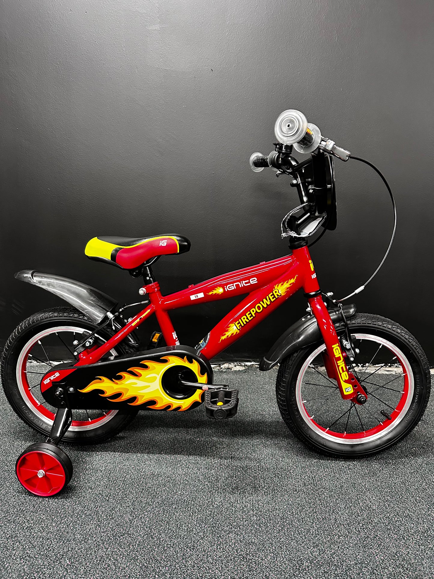 IGNITE - FIREPOWER 14" BOYS RED