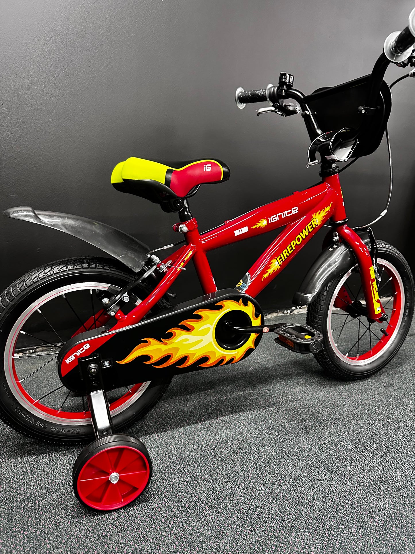 IGNITE - FIREPOWER 14" BOYS RED