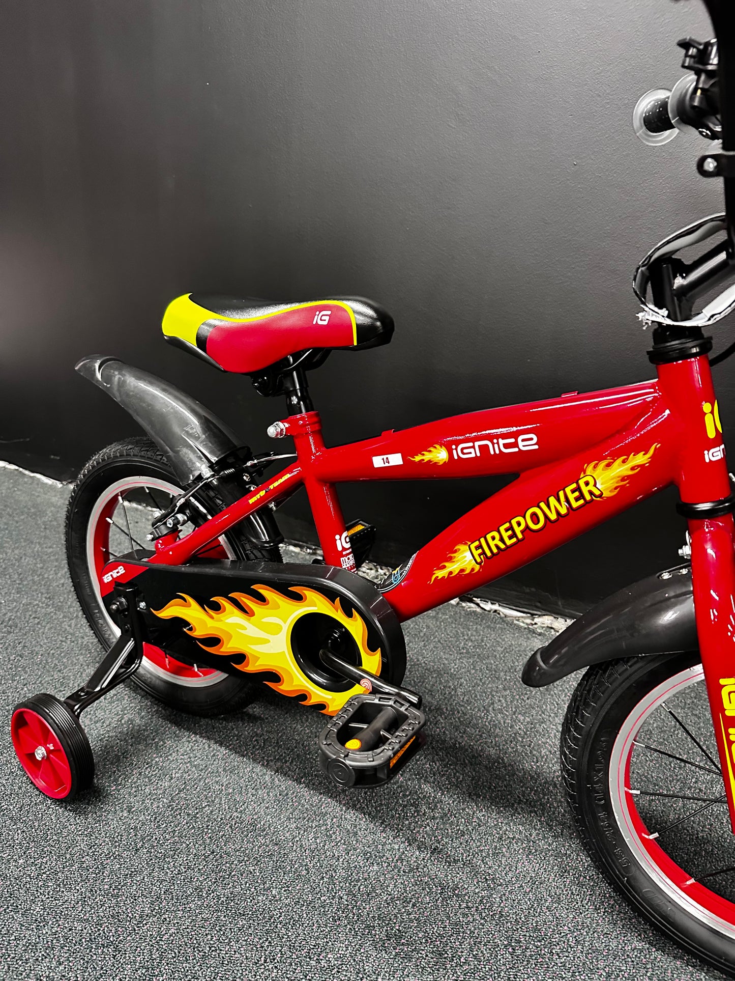 IGNITE - FIREPOWER 14" BOYS RED