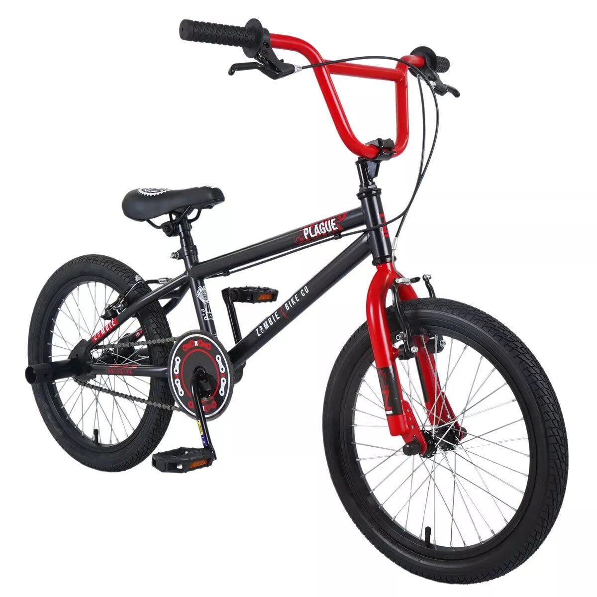 ZOMBIE - PLAGUE 18" BOYS BLACK/RED