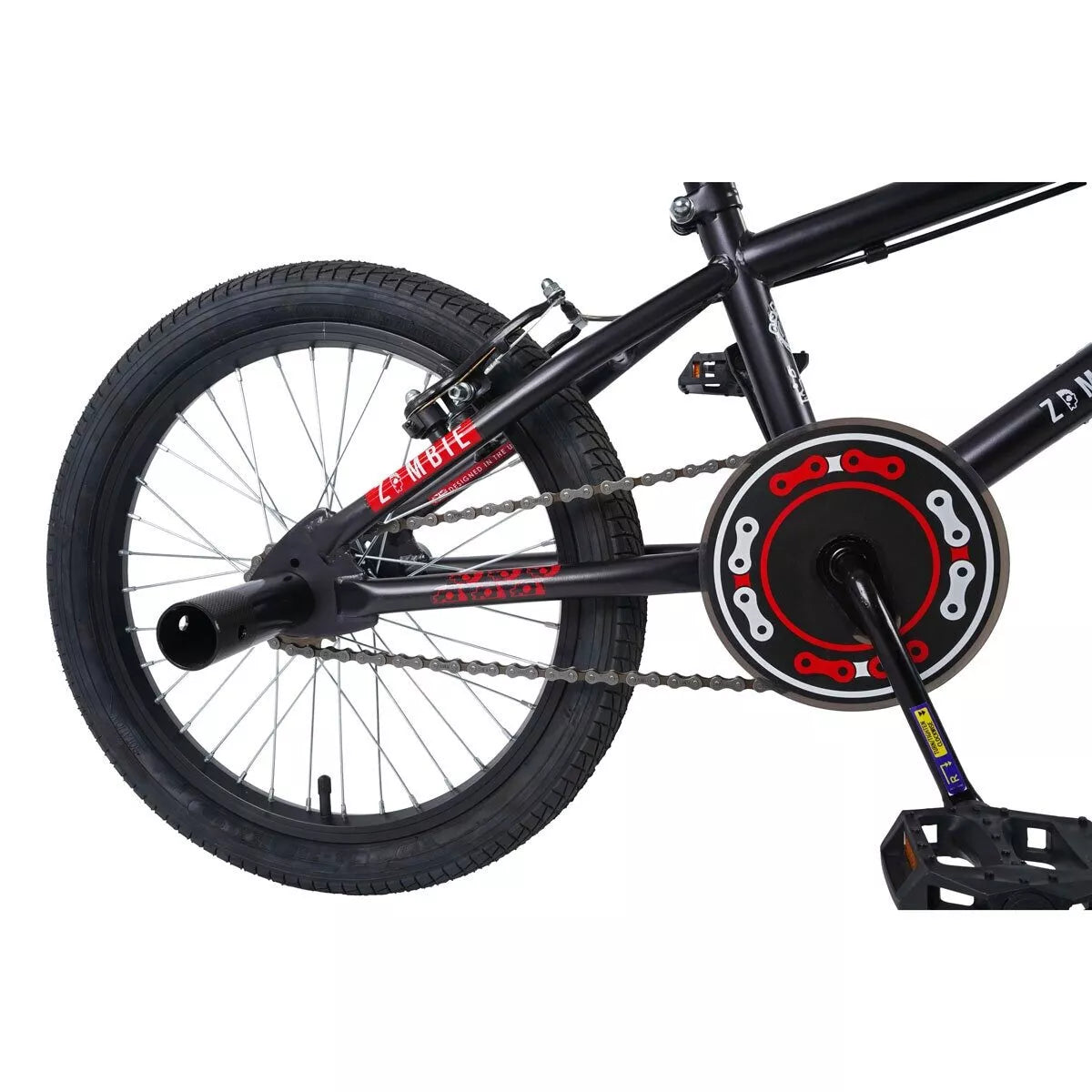 ZOMBIE - PLAGUE 18" BOYS BLACK/RED