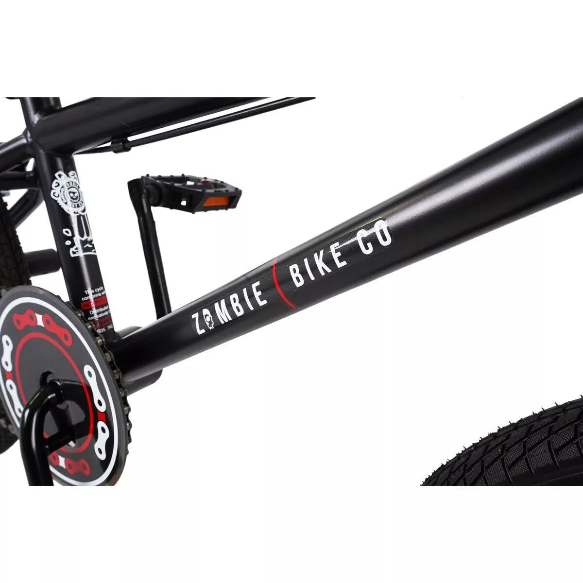 ZOMBIE - PLAGUE 18" BOYS BLACK/RED