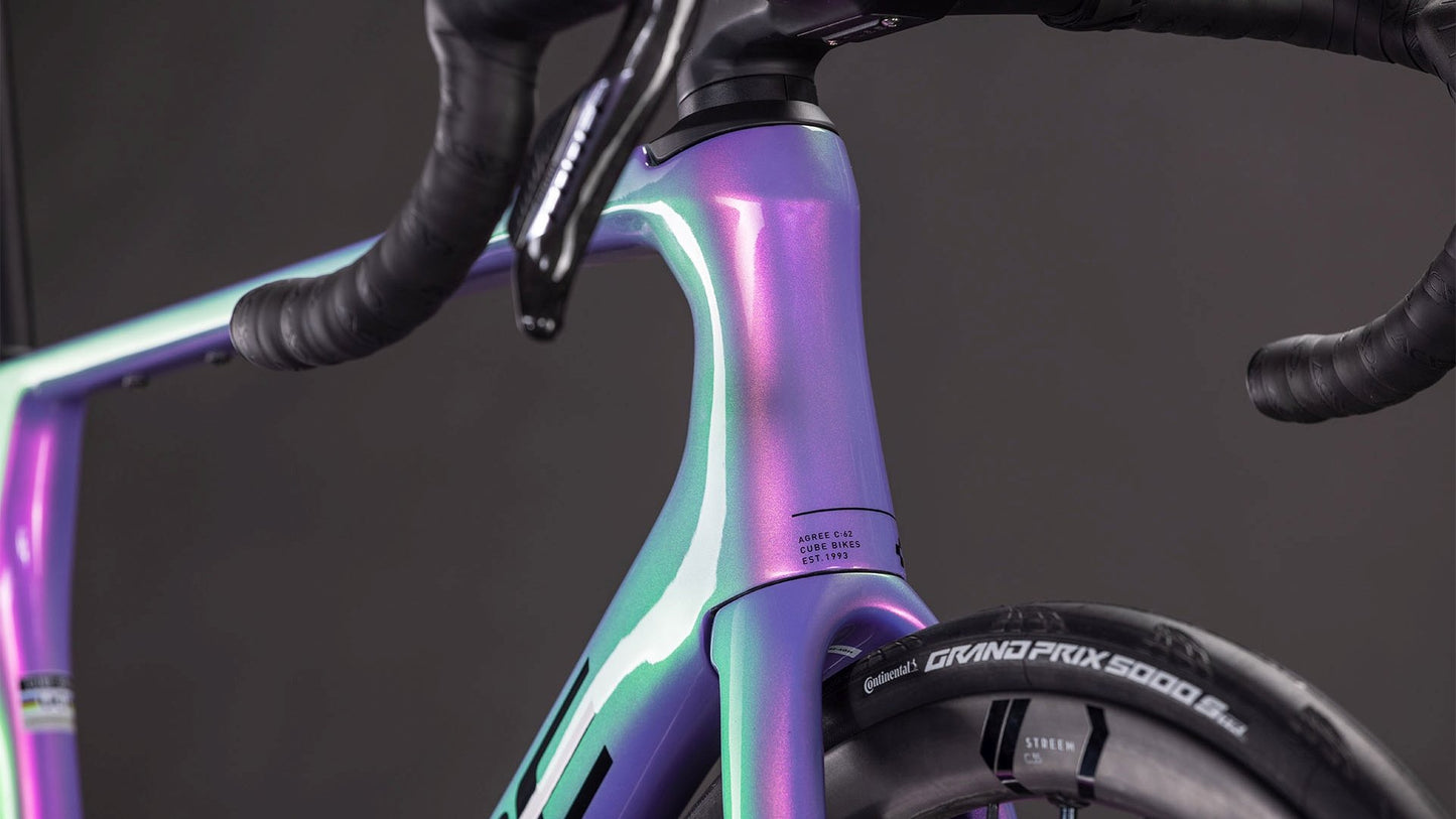 CUBE - AGREE C:62 SLX 28" COSMICPURPLE 'N' BLACK 2026