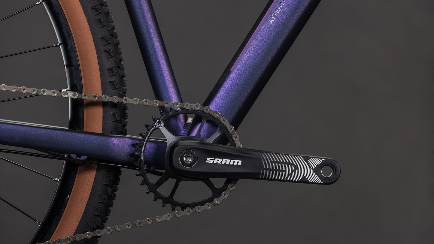 CUBE - ATTENTION SLX 27.5"/29" PURPLEGALAXY 'N' BLACK 2026