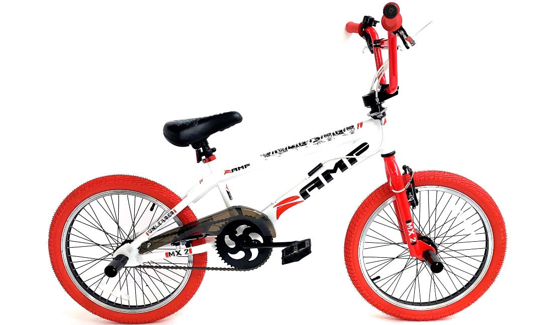 RAMP - BMX MX2 20" BOYS WHITE/RED