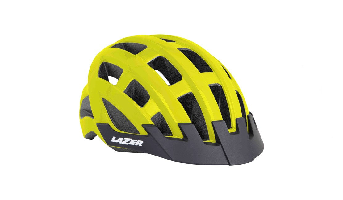 LAZER COMPACT HELMET FLASH YELLOW