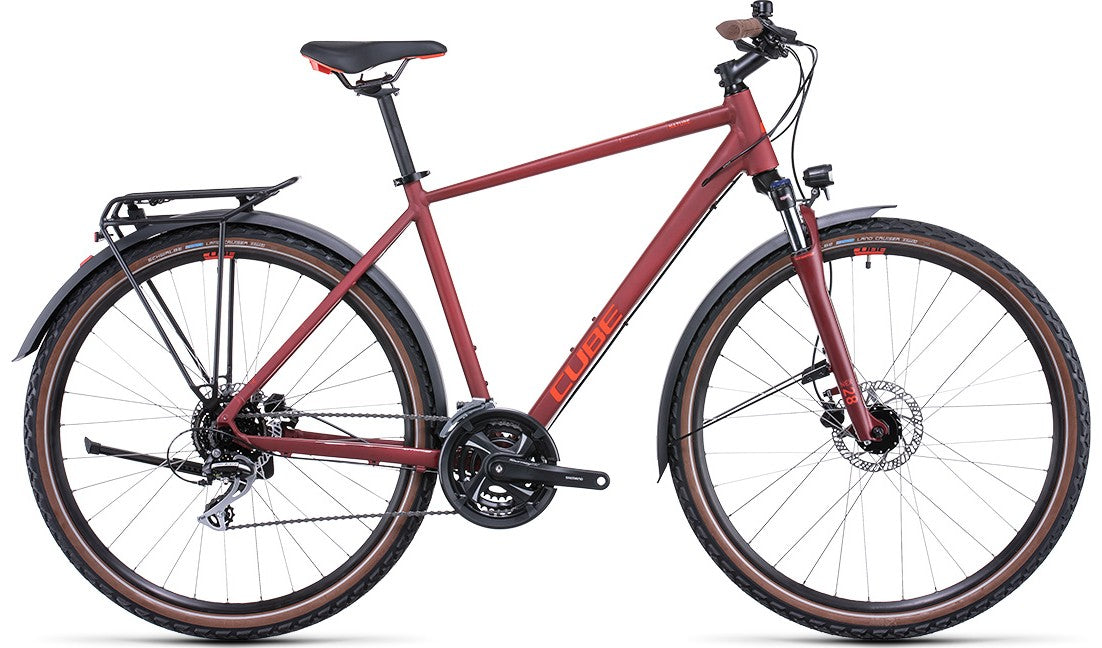 CUBE - NATURE 28" GENTS DARKRED 'N' RED