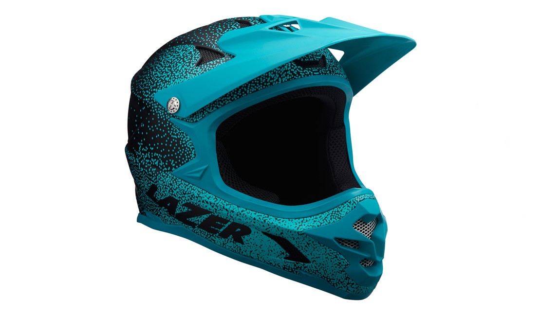 LAZER PHOENIX+ HELMET BLACK/MINT GREEN
