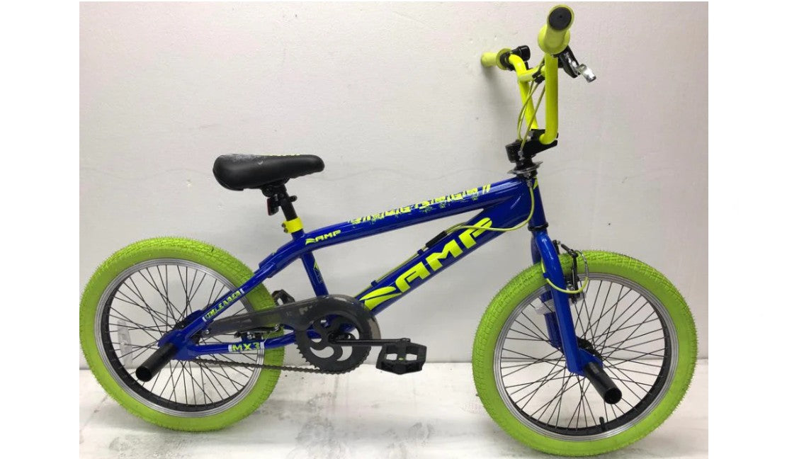 RAMP - BMX MX3 20" BOYS BLUE/YELLOW