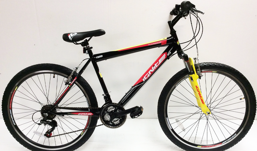 IGNITE - BLACKHAWK 26" GENTS BLACK/YELLOW