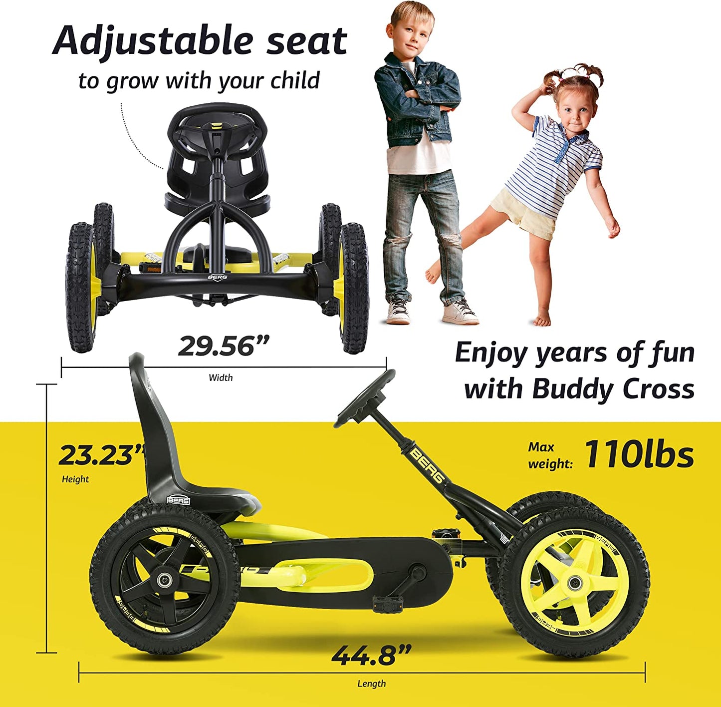 BERG - BUDDY CROSS (AGE 3-8)