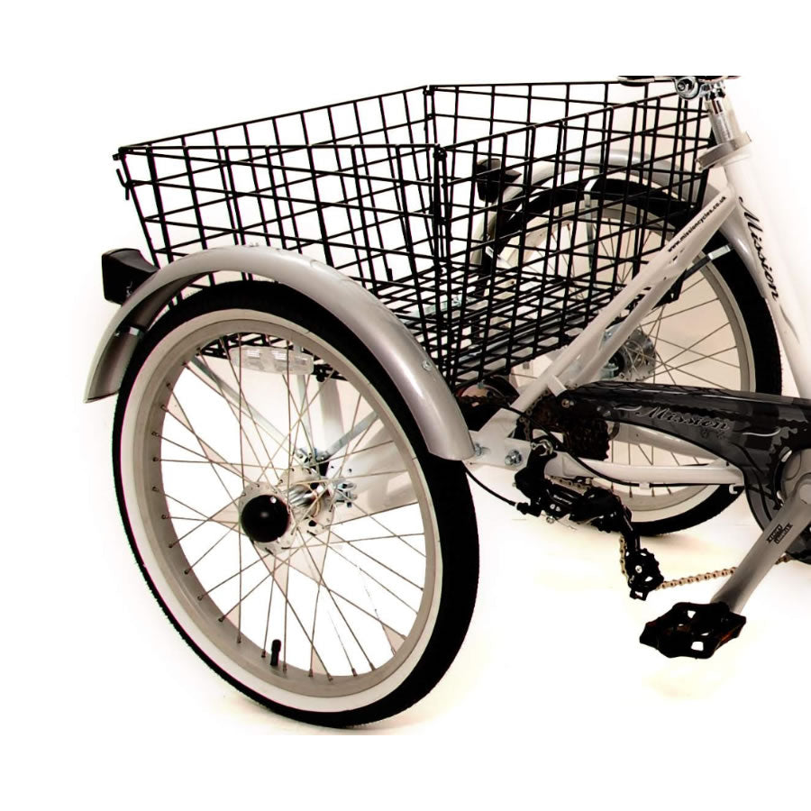MISSION - SOLO ADULT TRICYCLE LOW STEP-OVER WHITE