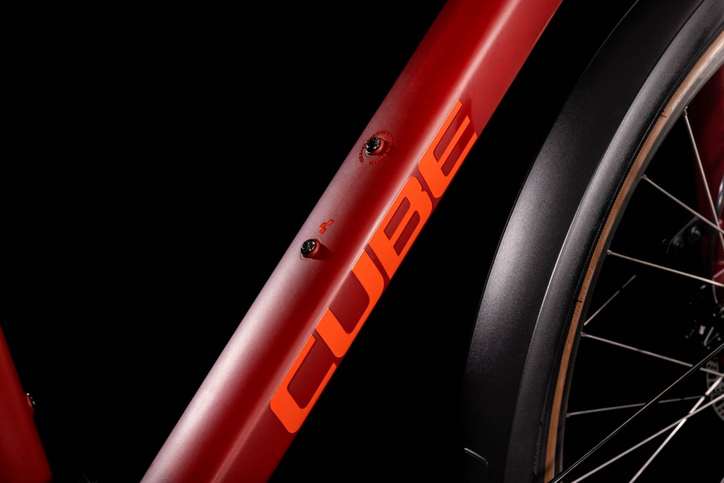 CUBE - NATURE 28" GENTS DARKRED 'N' RED