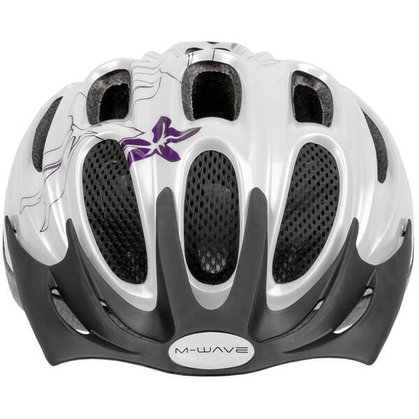 M-WAVE - ACTIVE WHITE FLOWER HELMET