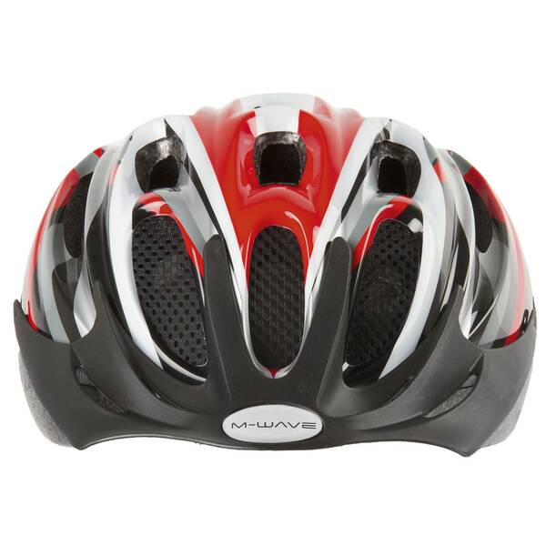 M-WAVE - ACTIVE RED/BLACK HELMET