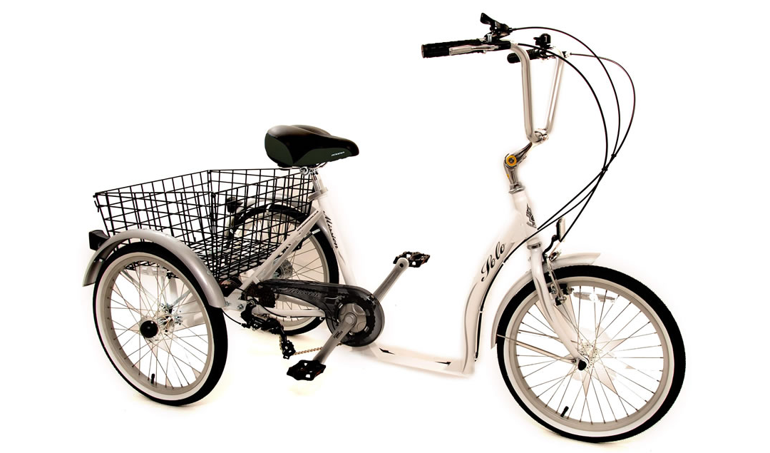 MISSION - SOLO ADULT TRICYCLE LOW STEP-OVER WHITE