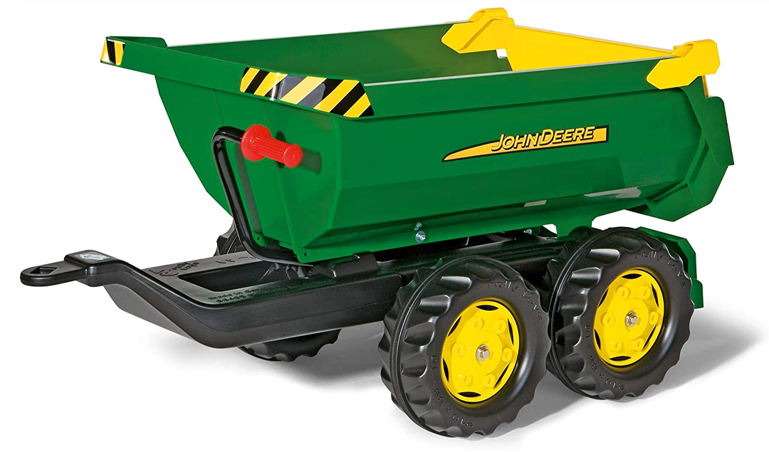 ROLLY TOYS - HALFPIPE JOHN DEERE TRAILER
