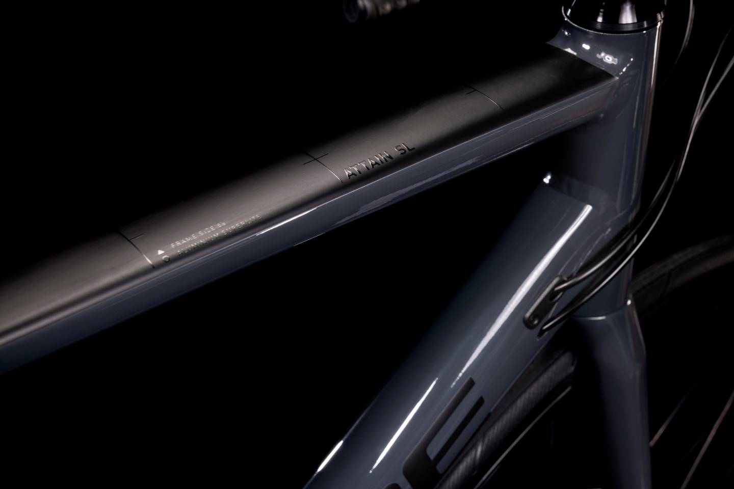 CUBE - ATTAIN SL 28" GREY ´N´ BLACK