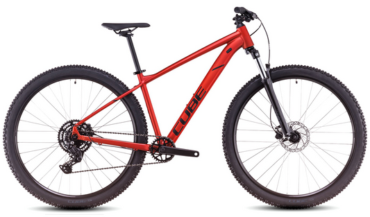 CUBE - AIM PRO 27.5"/29" GENTS FIREORANGE 'N' BLACK 2025