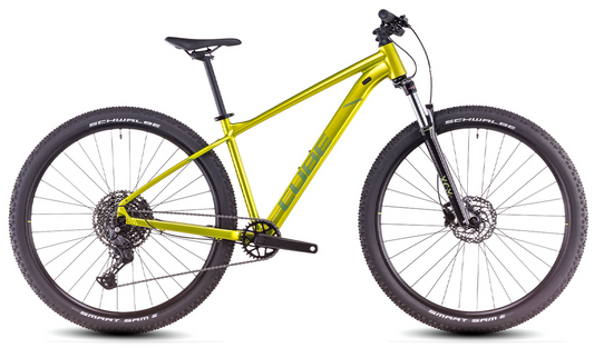 CUBE - AIM SLX 27.5"/29" FLASHLIME ' N 'JUNIPER 2025